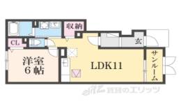 サンリット　レジデンスB間取り図面