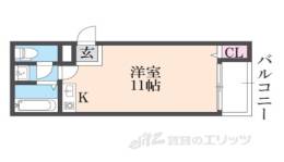 松屋町ハイツ間取り図面