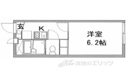 レオパレス香里間取り図面