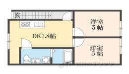 西野大鳥井ハイツ間取り図面