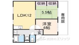 スカイハイツ喜里が丘間取り図面