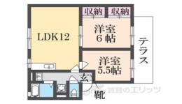 スカイハイツ喜里が丘間取り図面