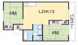 ユーメゾン生駒間取り図面