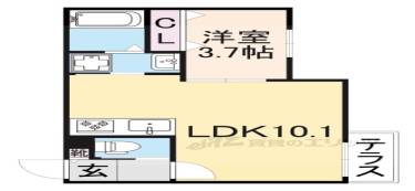 アレグリア香里園間取り図面
