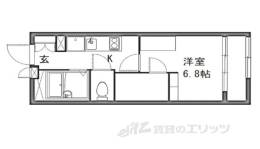 レオパレスピュア間取り図面