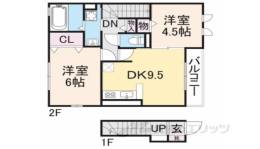 エンジェルハートＢ棟間取り図面