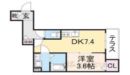 ジーメゾン大和郡山ルプレ間取り図面