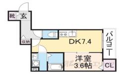 ジーメゾン大和郡山ルプレ間取り図面