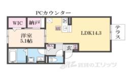リオ　オエステ　プラス間取り図面
