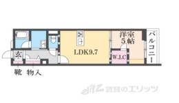 シャーメゾン西大寺テラス間取り図面
