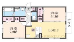 ベラーシア嵐山間取り図面