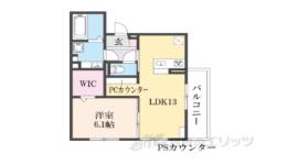 Ｍ’ｓハイツ千本三条間取り図面