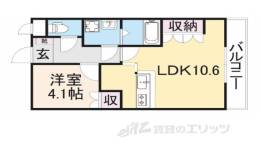 クアトロ・セゾン間取り図面