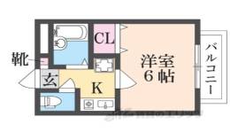ラポール田井庄A棟B棟間取り図面