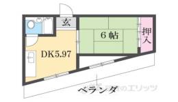 シャトー香里間取り図面