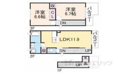 メゾン花園２間取り図面
