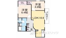 パークヒルＡ間取り図面