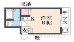 プチシティ香里園間取り図面