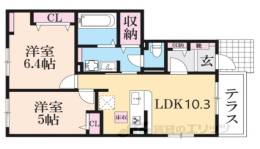 ミュゲ・セレフィーユ間取り図面