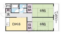 下村コーポ３間取り図面