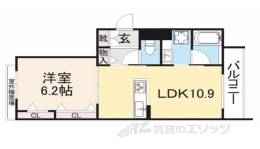 シャーメゾンひらかた間取り図面
