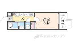 Ｌａ　Ｆｉｔｅ　ＮＩＪＯＪＯ間取り図面