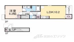 ミ・リブロ彦根駅北壱番館間取り図面