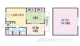 ハイツエミカ３間取り図面