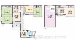貸家間取り図面