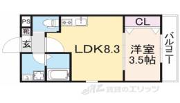 ジーメゾン寝屋川秦町ルシェール間取り図面