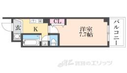 Ｍ’プラザ香里五番館間取り図面