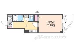 Ｍ’プラザ香里五番館間取り図面