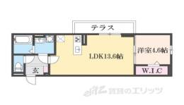 Ｄ－ＲＯＯＭルシエル間取り図面