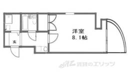 アクシルコート京都二条ウエスト間取り図面