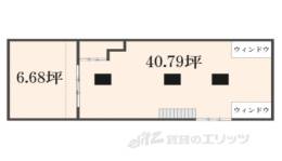 彦根市銀座町貸店舗間取り図面