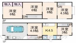 貸家間取り図面