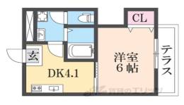 シャルマン香里間取り図面