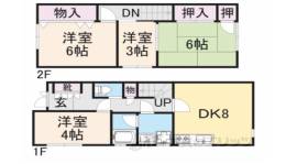 貸家間取り図面