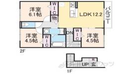 ベルジュロネット間取り図面