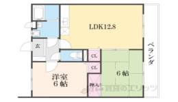 森本ハイツ間取り図面
