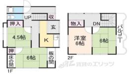貸家間取り図面