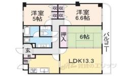 イスズベル大和高田間取り図面