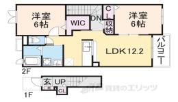 アミカーレA間取り図面
