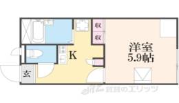 レオパレスＣＯＭＰＡＬ間取り図面