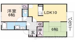 フォレストハイツ富堂町B棟間取り図面