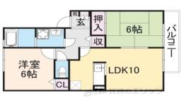 フォレストハイツ富堂町B棟間取り図面