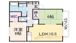 セジュール嘉平　Ｗ棟間取り図面