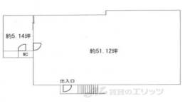森本町東ノ口テナント間取り図面