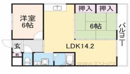 通眞ヨシエプラザ間取り図面