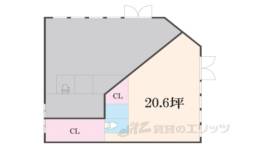 奉行前町テナント間取り図面